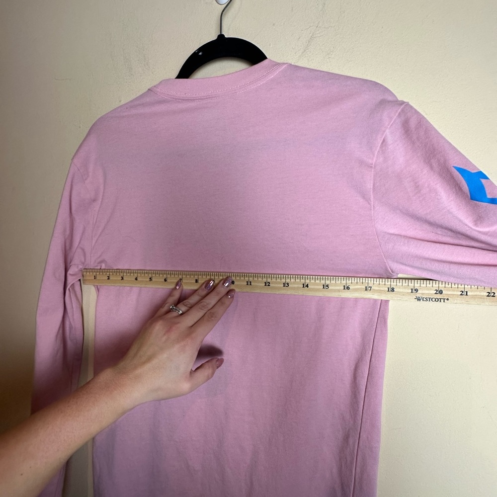 Disney Pink Long Sleeve Tee with Blue Lettering - Picture 11 of 12